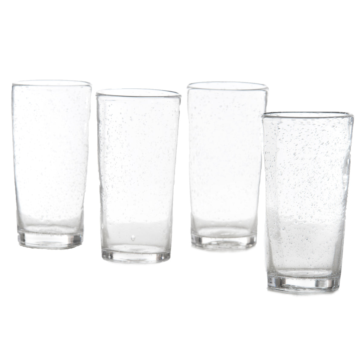 Bubble Glass Highball, Clear