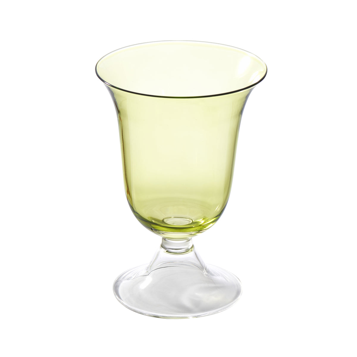 Adriana Water Glass, Green