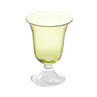 Adriana Water Glass, Green, Set of 4