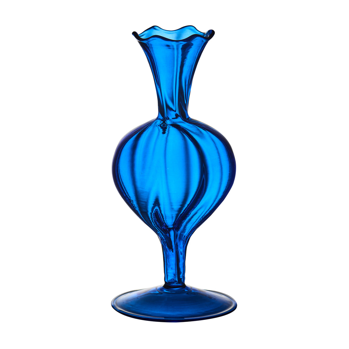 Miss Lizzie Bud Vase, Cobalt