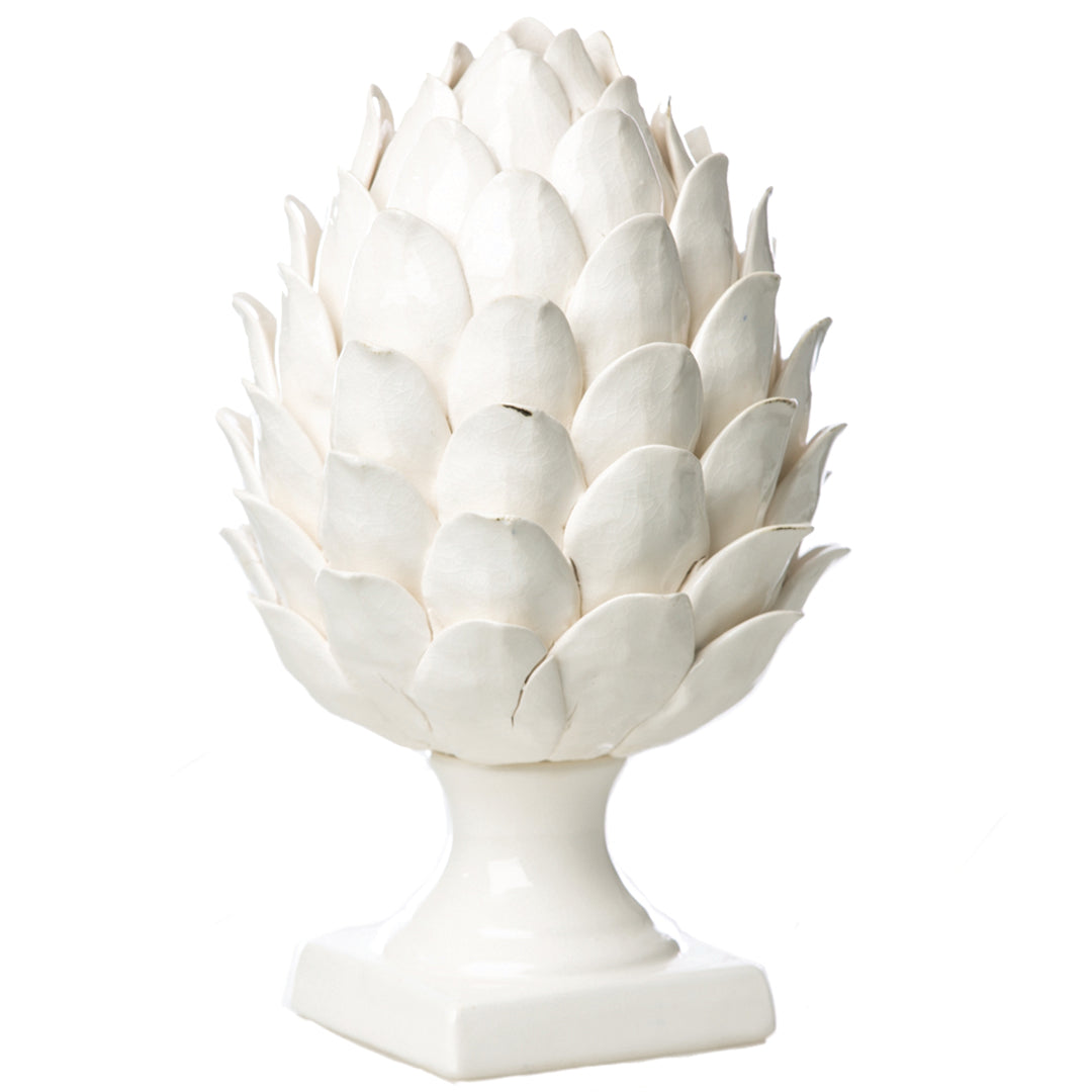 Vinci Ceramic Artichoke, White