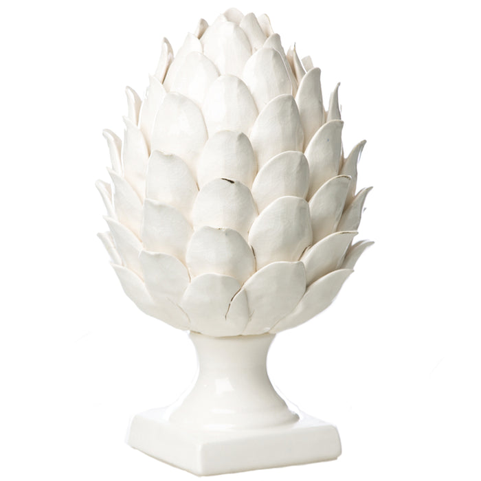 Vinci Ceramic Artichoke, White