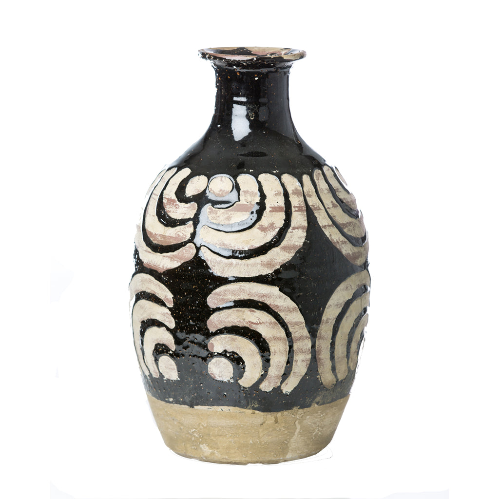 Vinci Moroccan Ceramic Half Round Vase