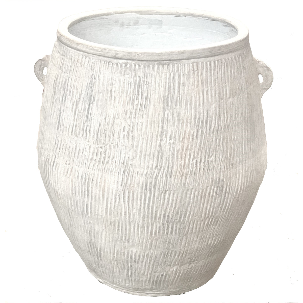 White Planter, Large