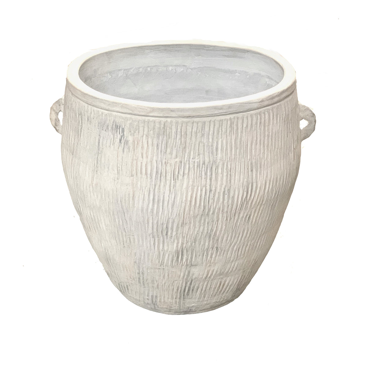 White Planter, Medium