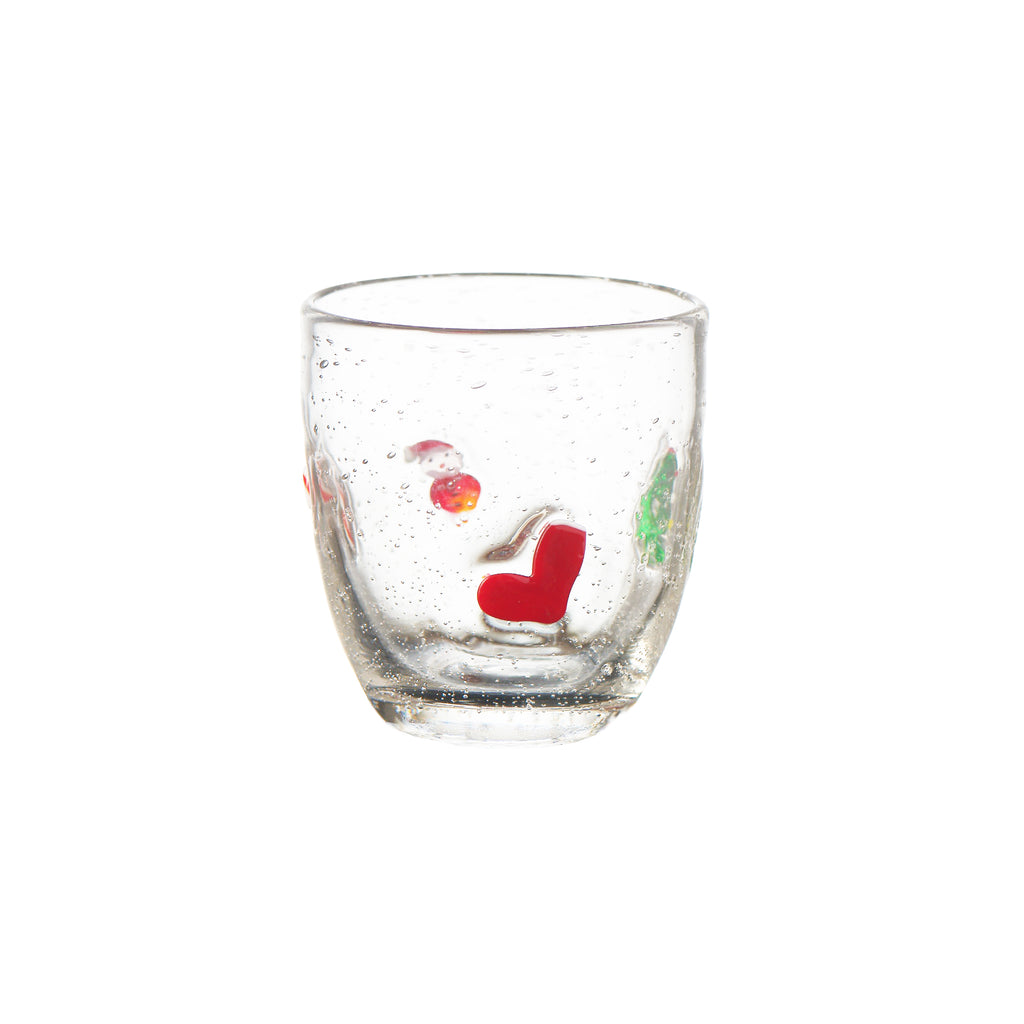 Jingle Bubble-Glass Double Old-Fashioned, Set of 4