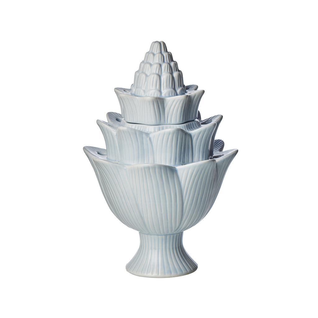 Ceramic Head Vase, Leaves Decor – Abigails