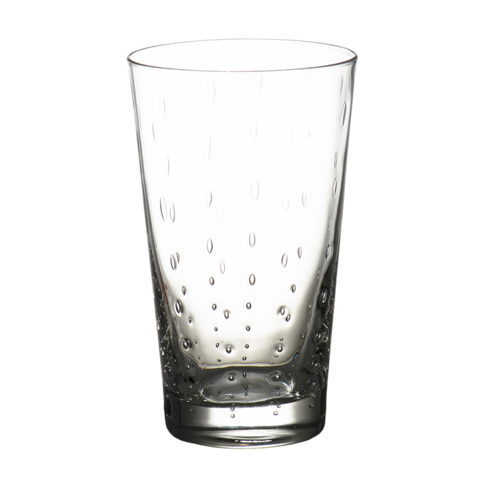 Rain Drop Clear Highball, Set of 4