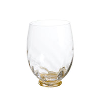 Elisa Red Wine, Clear with Gold