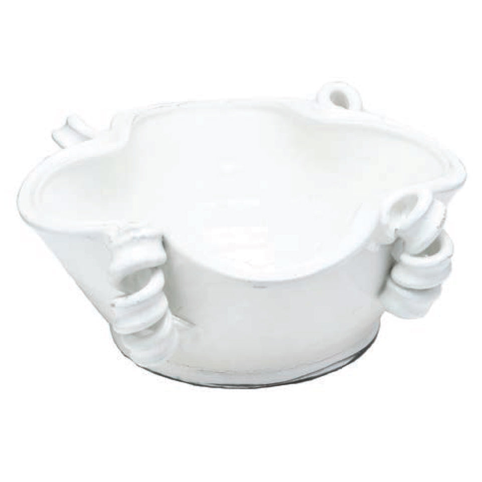 Vinci Centerpiece Bowl, White