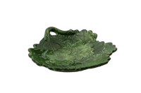 Compagnia Leaf Plate, Green Oak Leaves, Set of 4